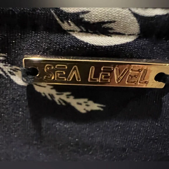 Sea Level Swim 2 piece blue and white floral bathing suit, size 6 - Picture 4 of 13